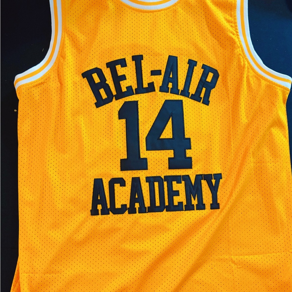 Yellow Bel-Air Academy Jersey